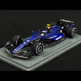 Franco Colapinto Williams Racing FW46 n°43 GP Italia 2024 First GP F1 1/43 Spark S9564