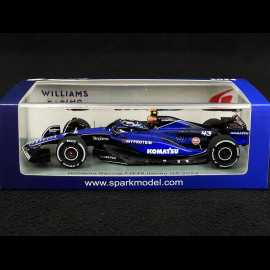 Franco Colapinto Williams Racing FW46 n°43 GP Italia 2024 First GP F1 1/43 Spark S9564