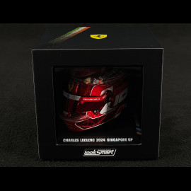 Charles Leclerc Helm GP Singapore 2024 1/5 LookSmart LSHEL006