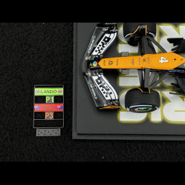 Lando Norris McLaren MCL38 n°4 Winner GP Singapore 2024 F1 1/43 Spark S9561
