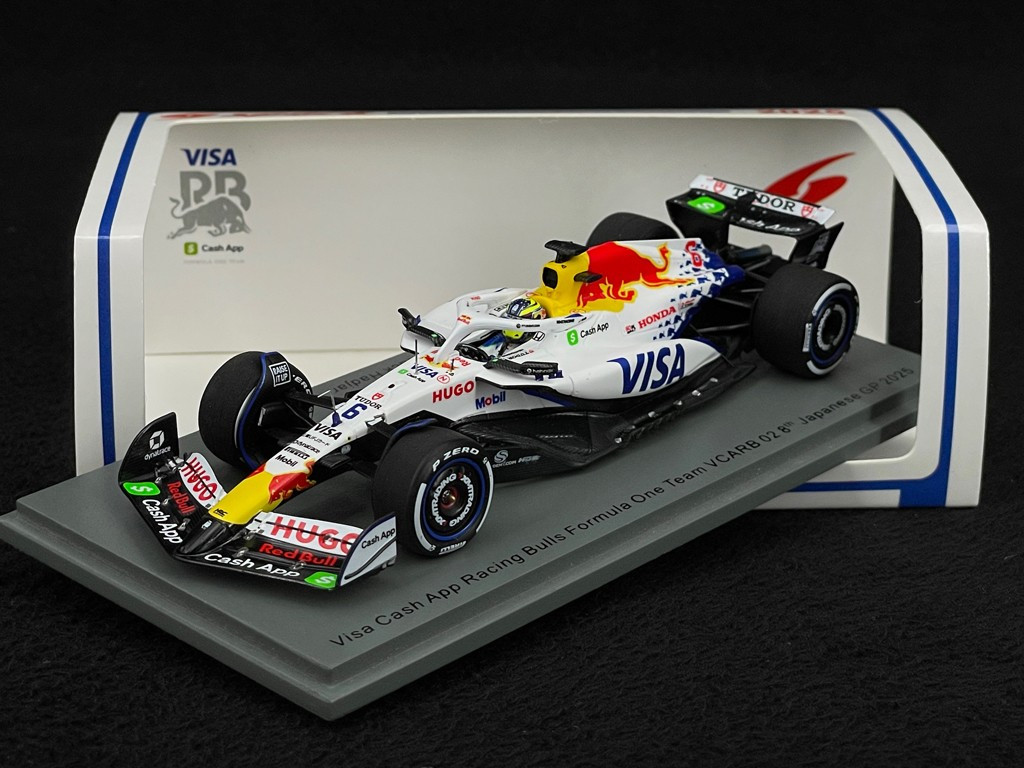 Isack Hadjar Racing Bulls VCARB 02 n°6 GP Japan 2025 F1 1/43 Spark