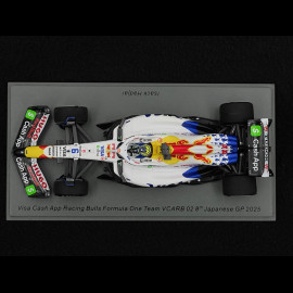 Isack Hadjar Racing Bulls VCARB 02 n°6 GP Japan 2025 F1 1/43 Spark S9574