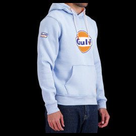 Gulf Sweatshirt Großes Logo Kapuzenpullover Gulf Blau GU252SSM05-125 - Unisex