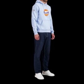 Gulf Sweatshirt Giant Logo Hoodie Gulf Blue GU252SSM05-125 - Unisex