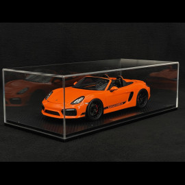 Porsche Boxster Spyder Type 981 Nemo 2016 RS Selection X Spark Gulf Orange 1/18 Spark 18RSF006