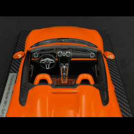 Porsche Boxster Spyder Type 981 Nemo 2016 RS Selection X Spark Gulf Orange 1/18 Spark 18RSF006