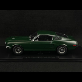 Ford Mustang GT Fastback 1968 Steve McQueen “Bullitt” Dark Green 1/18 KK-Scale KKDC181395