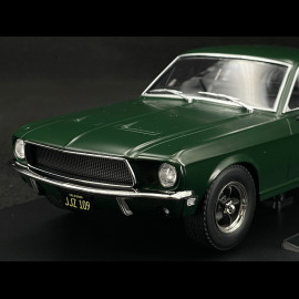 Ford Mustang GT Fastback 1968 Steve McQueen “Bullitt” Dark Green 1/18 KK-Scale KKDC181395