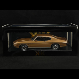 Pontiac Le Mans GTO 1972 Light Brown Metallic 1/18 KK Scale KKDC181356