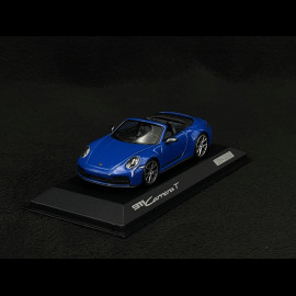 Porsche 911 Carrera T Cabriolet Typ 992.2 2024 Lugano Blau 1/43 Spark WAP0200260SCPE