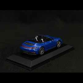Porsche 911 Carrera T Cabriolet Type 992.2 2024 Lugano Blue 1/43 Spark WAP0200260SCPE