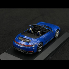 Porsche 911 Carrera T Cabriolet Type 992.2 2024 Lugano Blue 1/43 Spark WAP0200260SCPE