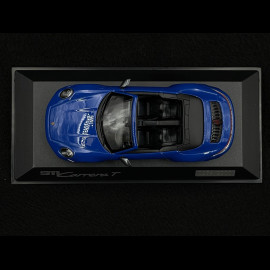 Porsche 911 Carrera T Cabriolet Type 992.2 2024 Lugano Blue 1/43 Spark WAP0200260SCPE