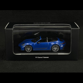 Porsche 911 Carrera T Cabriolet Type 992.2 2024 Lugano Blue 1/43 Spark WAP0200260SCPE