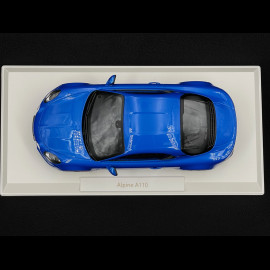 Alpine A110 Pure 2018 Alpine Blue 1/18 Norev 185330