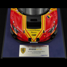 Ferrari 296 GT3 n° 51 2nd 24h Spa 2024 1/18 LookSmart LS18RC188