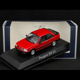 Peugeot 309 GTI 1987 Vallelunga Red PTS Deco 1/43 Norev 473911