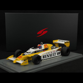 Jean-Pierre Jabouille Renault RS11 n° 15 Winner French GP F1 1979 1/18 Spark 18S590