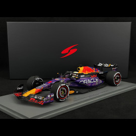 Max Verstappen Red Bull RB19 n° 1 Winner Las Vegas GP F1 2023 1/18 Spark 18S972