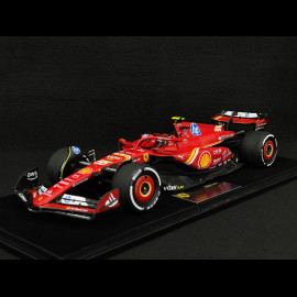 Carlos Sainz jr. Ferrari SF-24 n° 55 3rd Monaco GP F1 2024 1/18 LookSmart LS18F1064