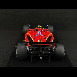 Carlos Sainz jr. Ferrari SF-24 n° 55 3rd Monaco GP F1 2024 1/18 LookSmart LS18F1064