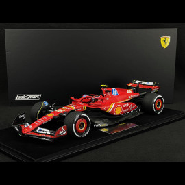 Carlos Sainz jr. Ferrari SF-24 n° 55 3rd Monaco GP F1 2024 1/18 LookSmart LS18F1064
