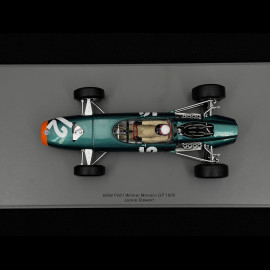 Jackie Stewart BRM P261 n° 12 Winner GP Monaco F1 1966 1/18 Spark 18S715