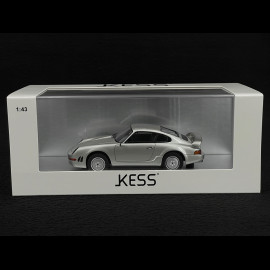 Porsche 911 Carrera 3.2 E19 1984 silver grey 1/43 Kess KE43024020