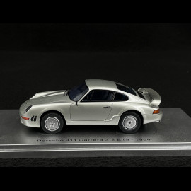 Porsche 911 Carrera 3.2 E19 1984 silver grey 1/43 Kess KE43024020
