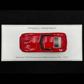 Maserati 330 Ricarrozzata Berlinetta by Atl 1979 Red 1/43 Kess KE43014111