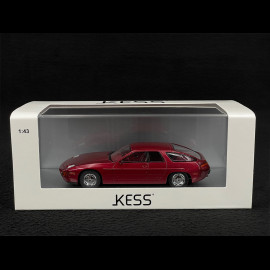 Porsche 928 Sedan 4 doors 1986 metallic red 1/43 Kess KE43024010