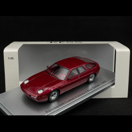 Porsche 928 Sedan 4 doors 1986 metallic red 1/43 Kess KE43024010