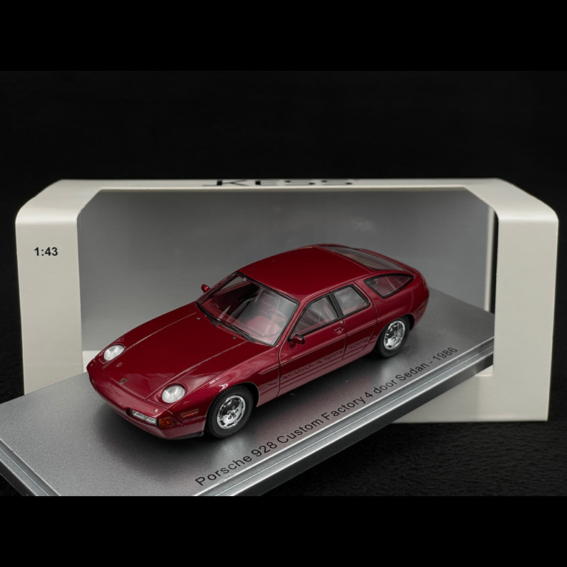 Porsche 928 Sedan 4 türen 1986 metallic rot 1/43 Kess KE43024010 Porsche 928 Sedan 4 türen 1986 metallic rot 1/43 Kess KE43024010