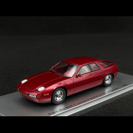 Porsche 928 Sedan 4 doors 1986 metallic red 1/43 Kess KE43024010