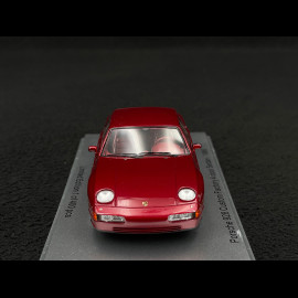 Porsche 928 Sedan 4 doors 1986 metallic red 1/43 Kess KE43024010