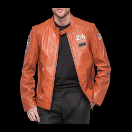 24h le Mans Leather Jacket Sten Rusty 27930-9920 - men