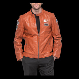 24h le Mans Lederjacke Sten Rostfarben 27930-9920 - herren