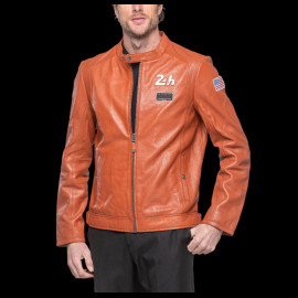 24h le Mans Lederjacke Sten Rostfarben 27930-9920 - herren