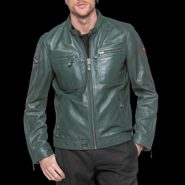 Steve McQueen Leather Jacket Dennis 3 Pine Green 27942-3084 - men