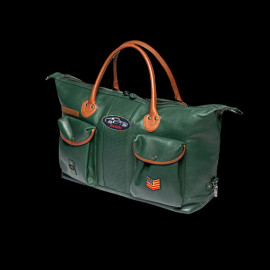 Steve McQueen Leder Reisetasche Duke 2 48h Pine Grün 27948-1504