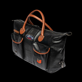 Steve McQueen Leather Travel Bag Duke 2 48h Black 27948-1504