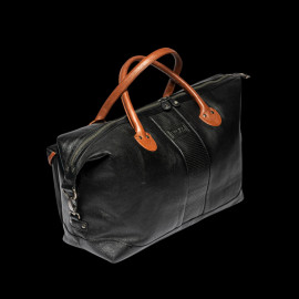 Steve McQueen Leather Travel Bag Duke 2 48h Black 27948-1504