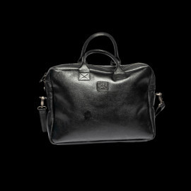 24h le Mans Messenger Leather Bag Steve McQueen Wayne 7 Black 27954-1504
