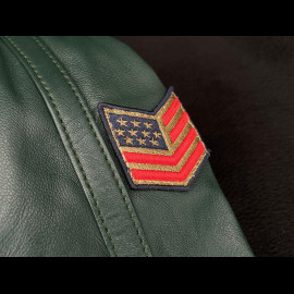 Steve McQueen Leather Jacket Dennis 3 Pine Green 27942-3084 - men