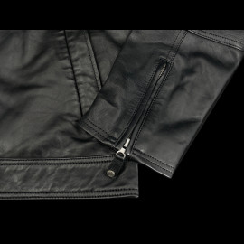 24h le Mans Lederjacke Steve McQueen Liam 2 Schwarz 27945-1504 - herren