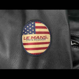 24h le Mans Leather Jacket Steve McQueen Liam 2 Black 27945-1504 - men