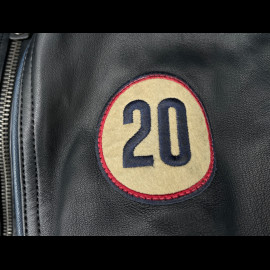 24h le Mans Leather Jacket Steve McQueen Liam 2 Black 27945-1504 - men