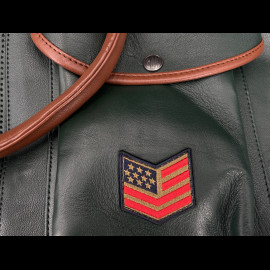 Steve McQueen Leder Reisetasche Duke 2 48h Pine Grün 27948-3084