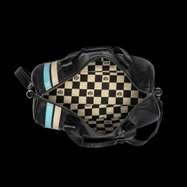 24h le Mans Leder Reisetasche Georges Planeur Schwarz 27937-1504