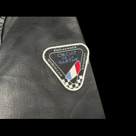 24h le Mans Leather Jacket Pierre Black 27928-1504 - men